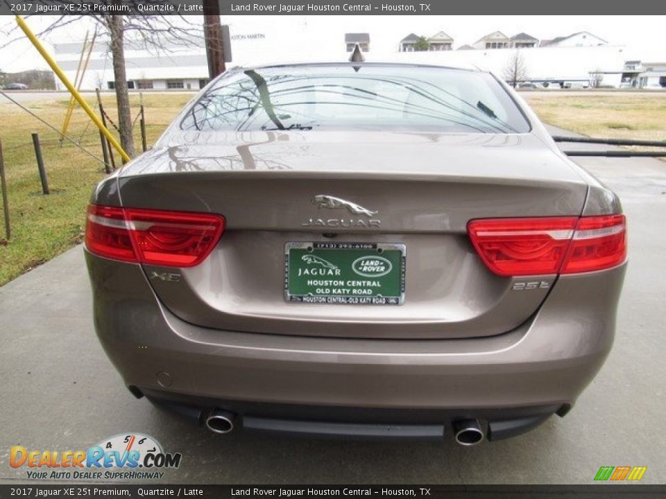 2017 Jaguar XE 25t Premium Quartzite / Latte Photo #8