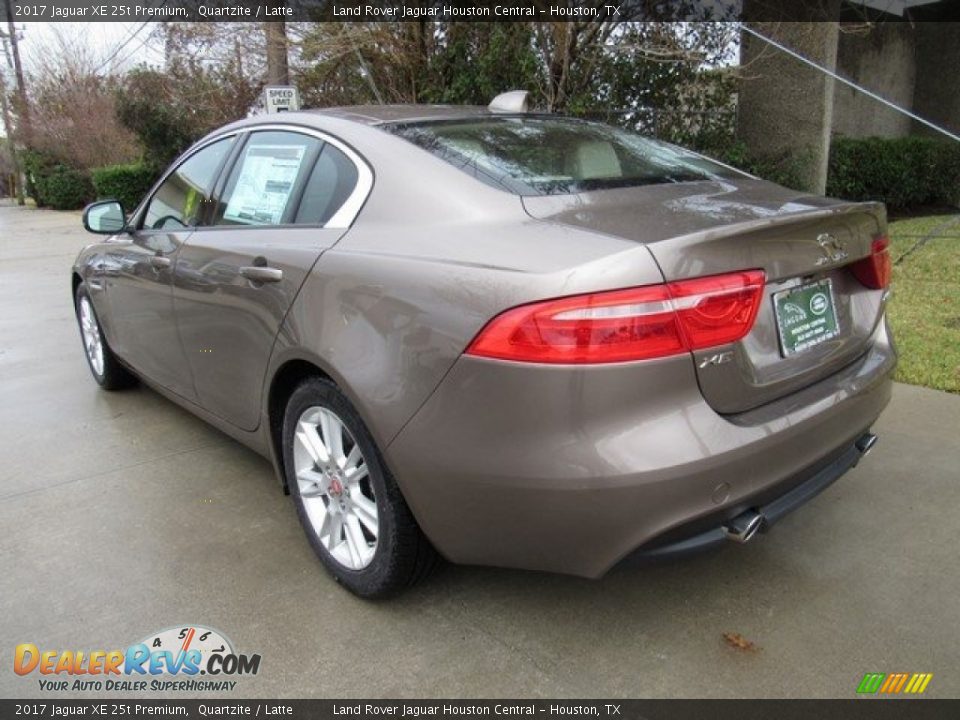 2017 Jaguar XE 25t Premium Quartzite / Latte Photo #12