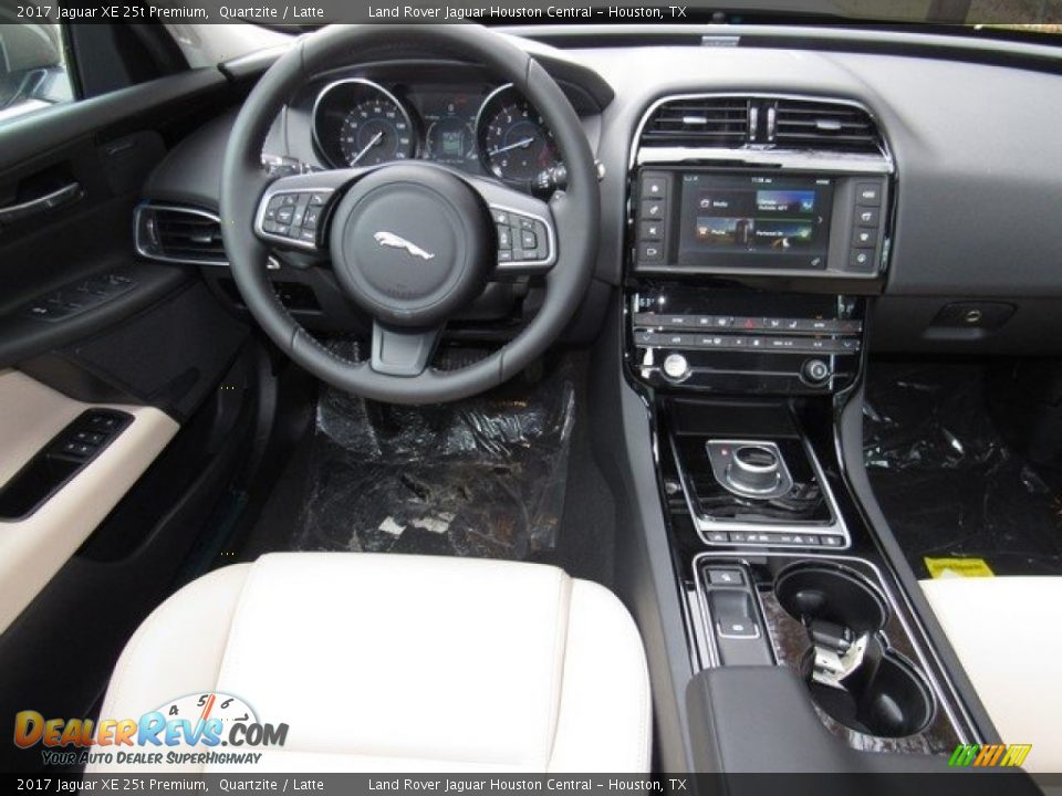 2017 Jaguar XE 25t Premium Quartzite / Latte Photo #13