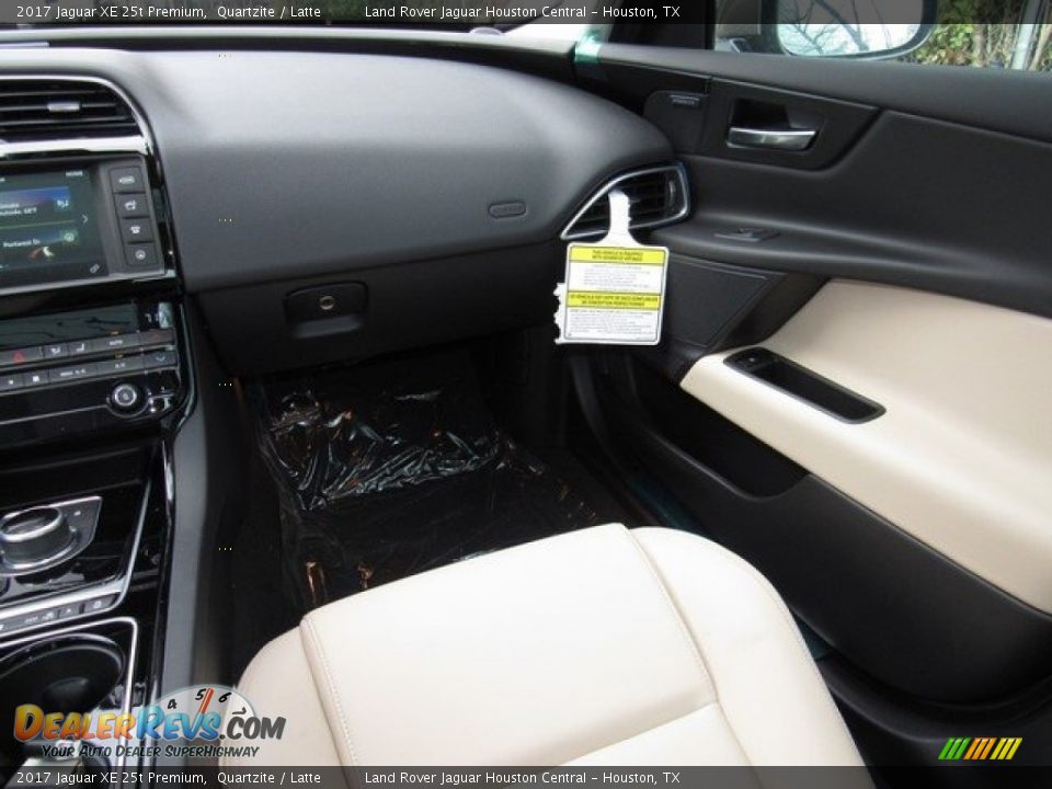 2017 Jaguar XE 25t Premium Quartzite / Latte Photo #14