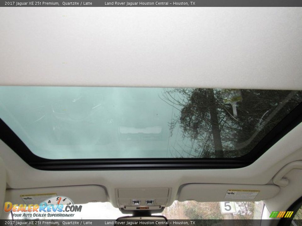 2017 Jaguar XE 25t Premium Quartzite / Latte Photo #16