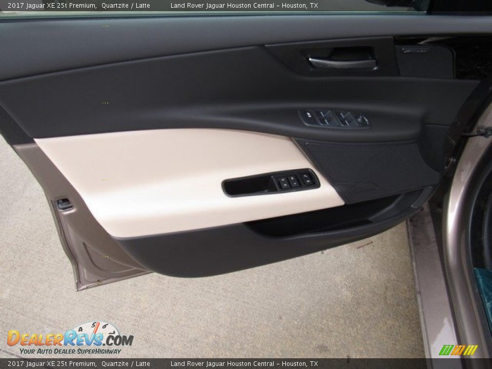2017 Jaguar XE 25t Premium Quartzite / Latte Photo #17