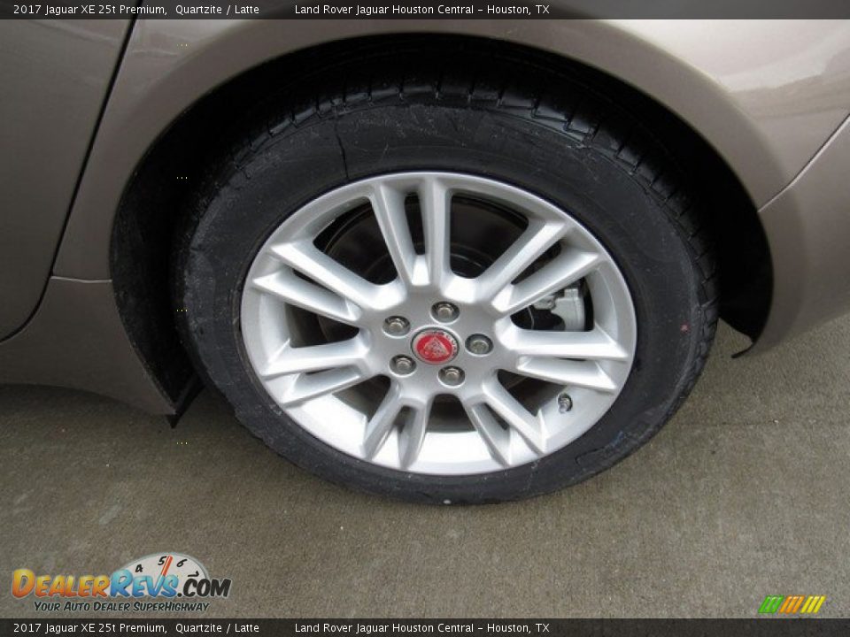 2017 Jaguar XE 25t Premium Quartzite / Latte Photo #24