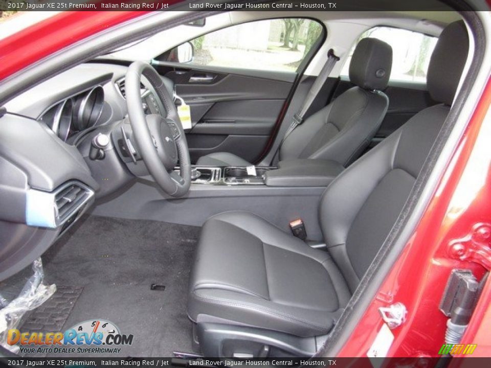 2017 Jaguar XE 25t Premium Italian Racing Red / Jet Photo #3