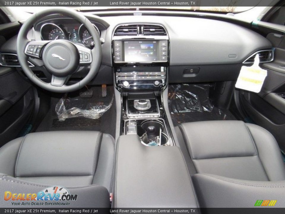 2017 Jaguar XE 25t Premium Italian Racing Red / Jet Photo #4
