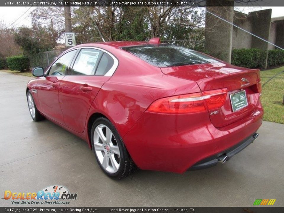 2017 Jaguar XE 25t Premium Italian Racing Red / Jet Photo #12