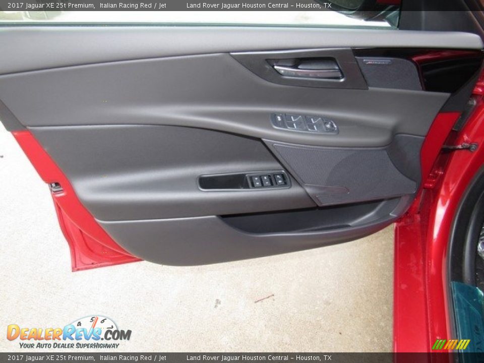 2017 Jaguar XE 25t Premium Italian Racing Red / Jet Photo #17