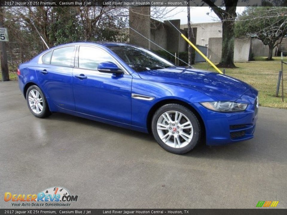 2017 Jaguar XE 25t Premium Caesium Blue / Jet Photo #1