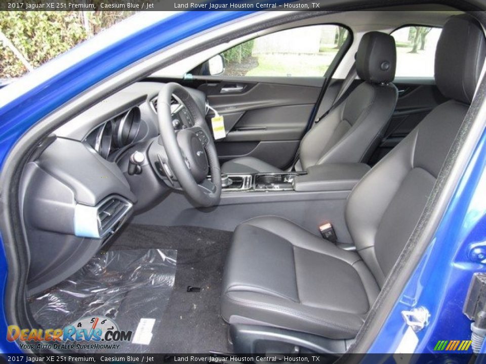 2017 Jaguar XE 25t Premium Caesium Blue / Jet Photo #3
