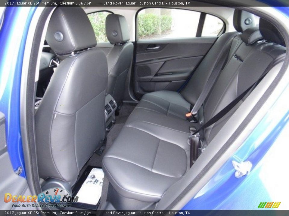 2017 Jaguar XE 25t Premium Caesium Blue / Jet Photo #5