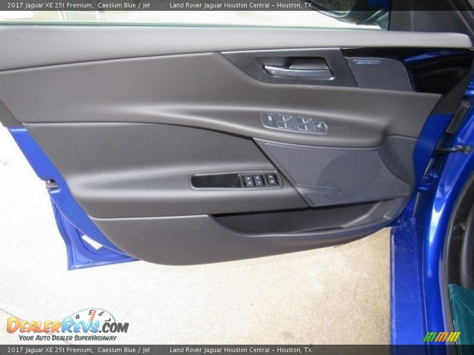 2017 Jaguar XE 25t Premium Caesium Blue / Jet Photo #17