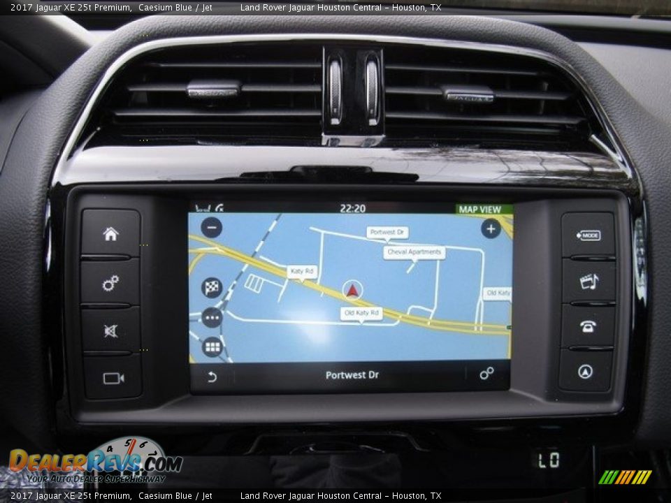 2017 Jaguar XE 25t Premium Caesium Blue / Jet Photo #19