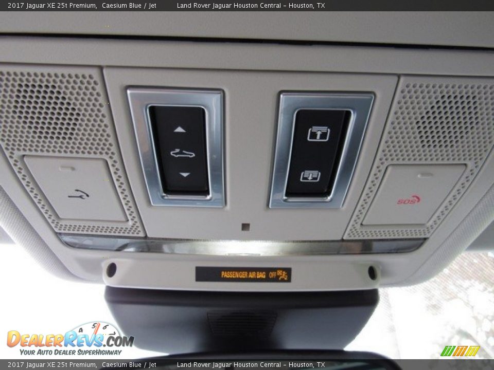 2017 Jaguar XE 25t Premium Caesium Blue / Jet Photo #23