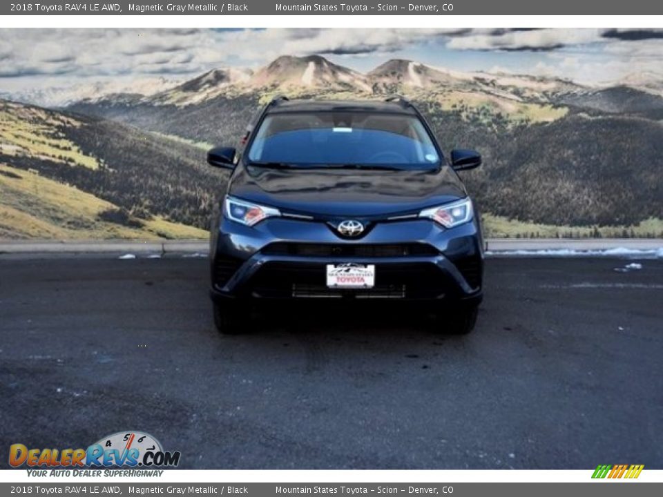 2018 Toyota RAV4 LE AWD Magnetic Gray Metallic / Black Photo #2
