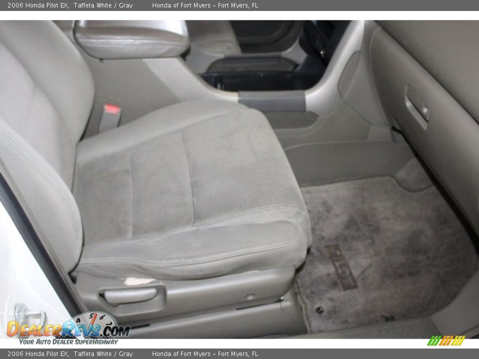 2006 Honda Pilot EX Taffeta White / Gray Photo #36