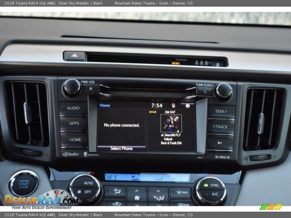 2018 Toyota RAV4 XLE AWD Silver Sky Metallic / Black Photo #6