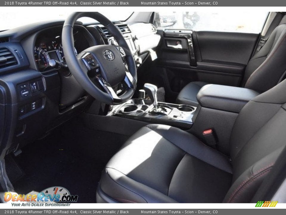 2018 Toyota 4Runner TRD Off-Road 4x4 Classic Silver Metallic / Black Photo #5