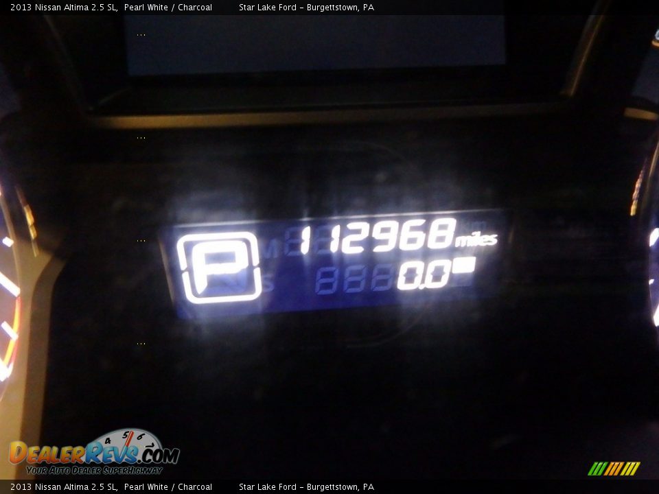 2013 Nissan Altima 2.5 SL Pearl White / Charcoal Photo #5