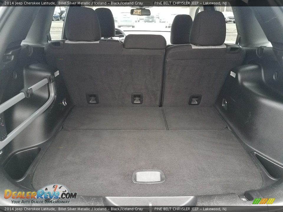2014 Jeep Cherokee Latitude Billet Silver Metallic / Iceland - Black/Iceland Gray Photo #10