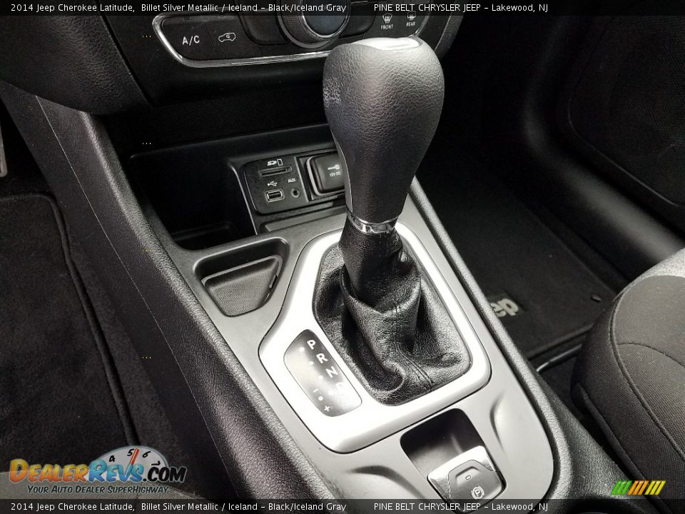 2014 Jeep Cherokee Latitude Billet Silver Metallic / Iceland - Black/Iceland Gray Photo #15