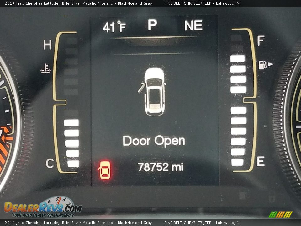 2014 Jeep Cherokee Latitude Billet Silver Metallic / Iceland - Black/Iceland Gray Photo #16