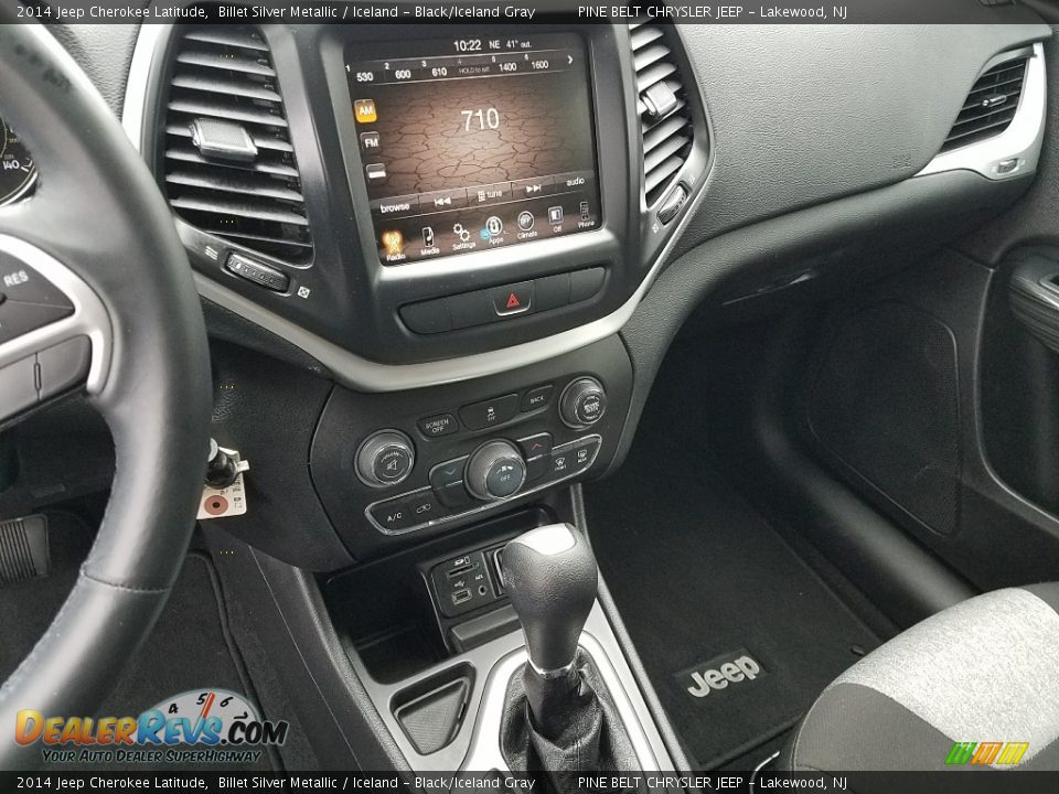2014 Jeep Cherokee Latitude Billet Silver Metallic / Iceland - Black/Iceland Gray Photo #17