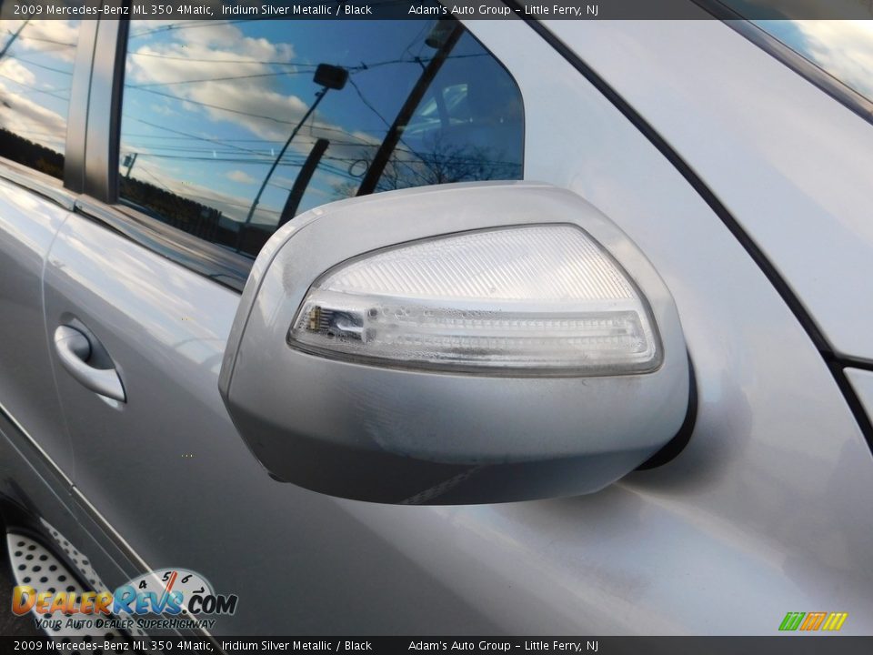 2009 Mercedes-Benz ML 350 4Matic Iridium Silver Metallic / Black Photo #11