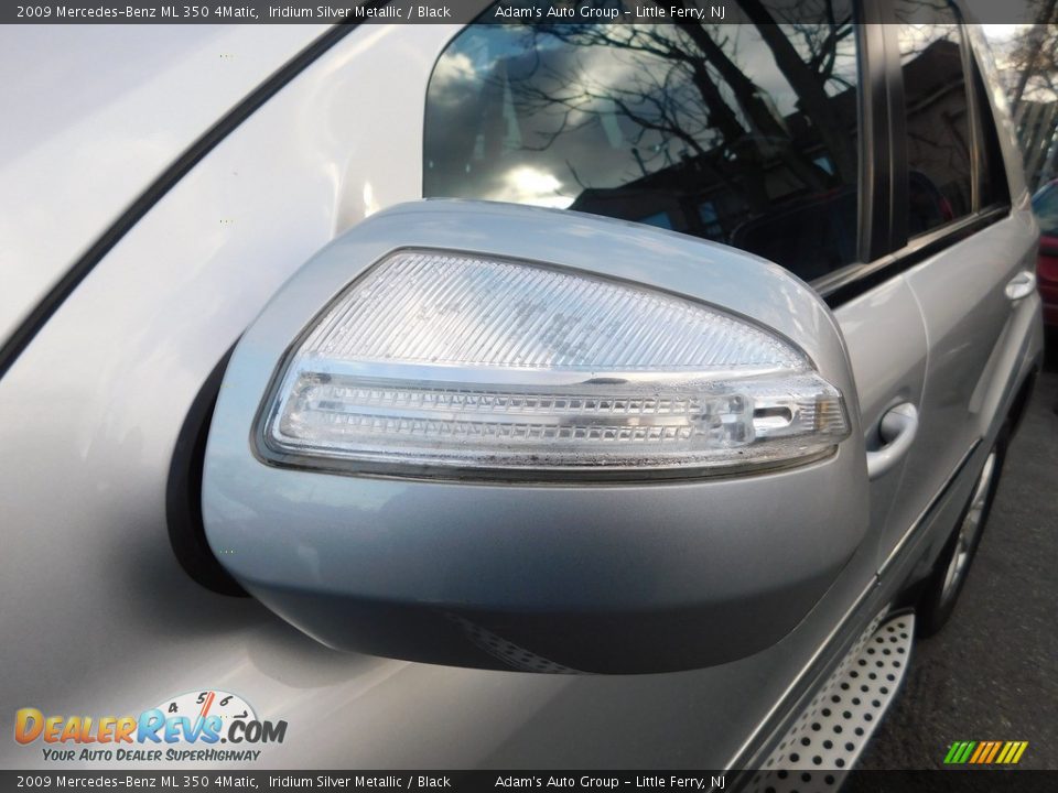 2009 Mercedes-Benz ML 350 4Matic Iridium Silver Metallic / Black Photo #12