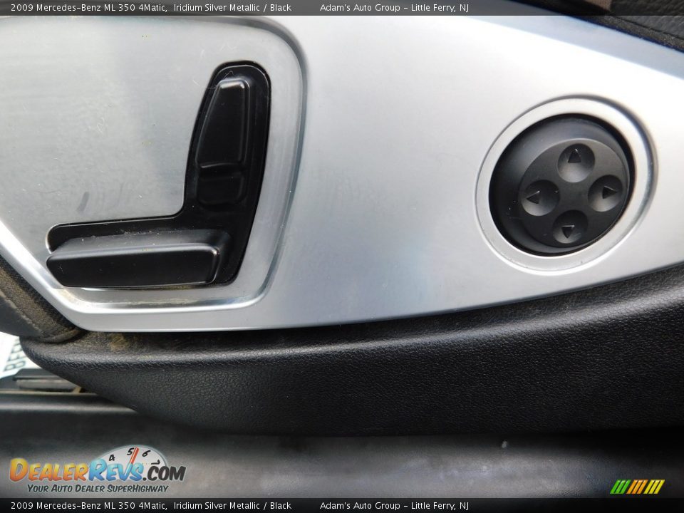 2009 Mercedes-Benz ML 350 4Matic Iridium Silver Metallic / Black Photo #15