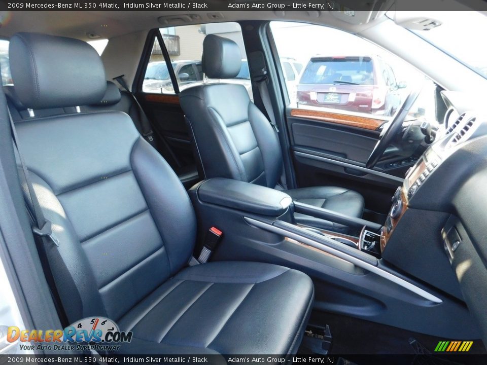 2009 Mercedes-Benz ML 350 4Matic Iridium Silver Metallic / Black Photo #19