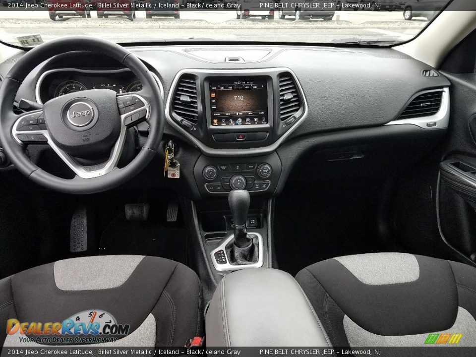 2014 Jeep Cherokee Latitude Billet Silver Metallic / Iceland - Black/Iceland Gray Photo #25