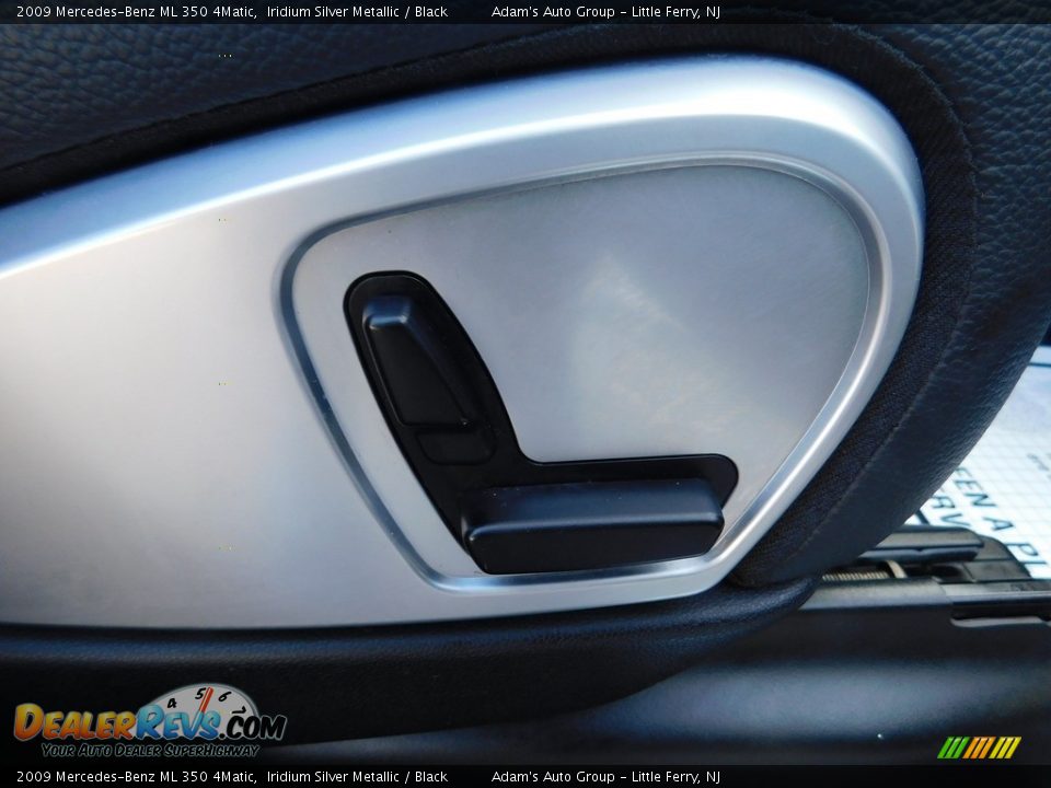 2009 Mercedes-Benz ML 350 4Matic Iridium Silver Metallic / Black Photo #20