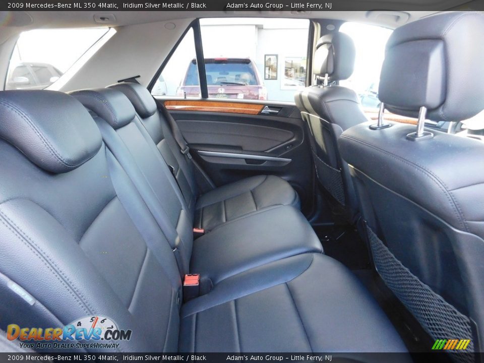 2009 Mercedes-Benz ML 350 4Matic Iridium Silver Metallic / Black Photo #22