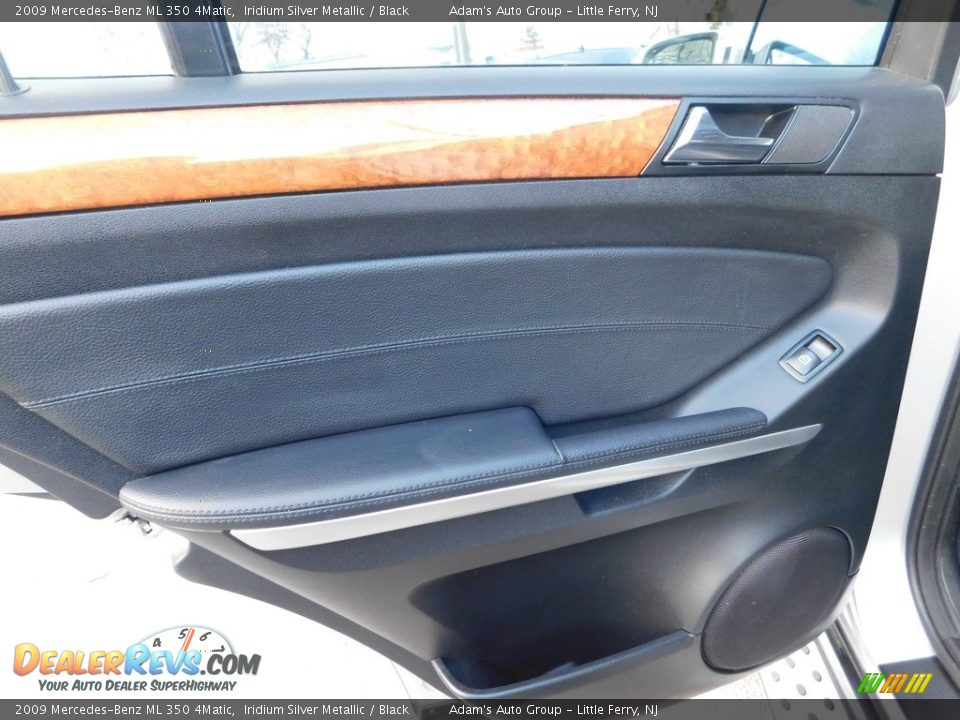 2009 Mercedes-Benz ML 350 4Matic Iridium Silver Metallic / Black Photo #23