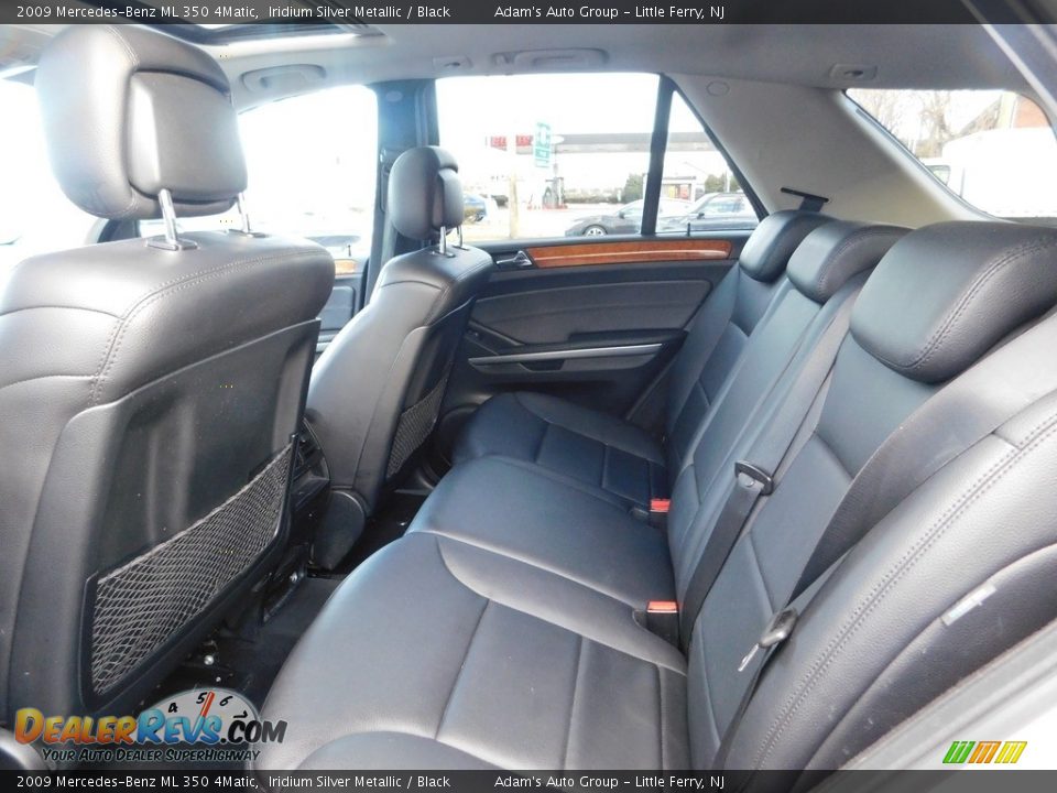 2009 Mercedes-Benz ML 350 4Matic Iridium Silver Metallic / Black Photo #24