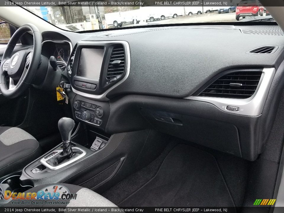2014 Jeep Cherokee Latitude Billet Silver Metallic / Iceland - Black/Iceland Gray Photo #29