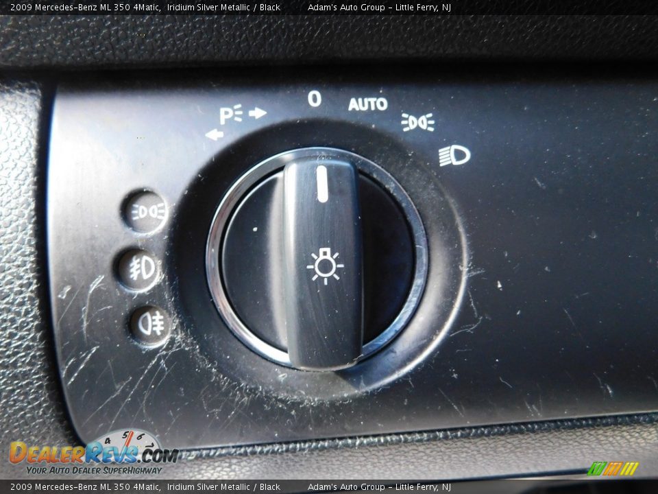 2009 Mercedes-Benz ML 350 4Matic Iridium Silver Metallic / Black Photo #25
