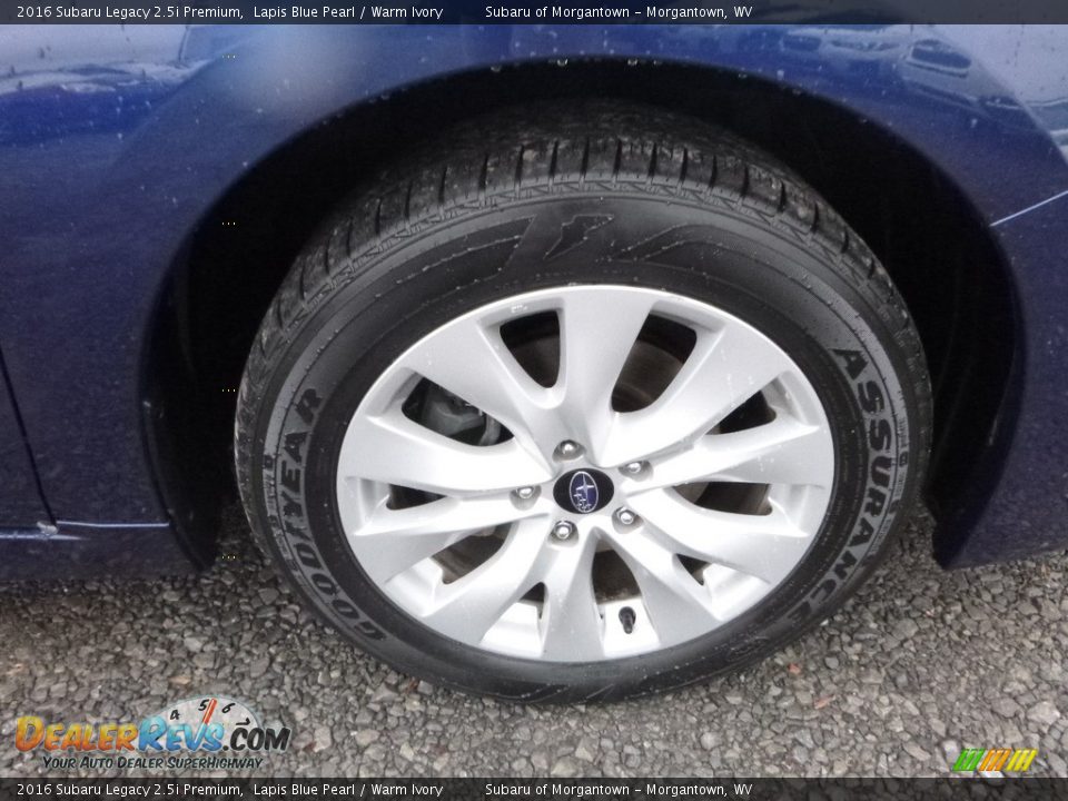 2016 Subaru Legacy 2.5i Premium Lapis Blue Pearl / Warm Ivory Photo #2