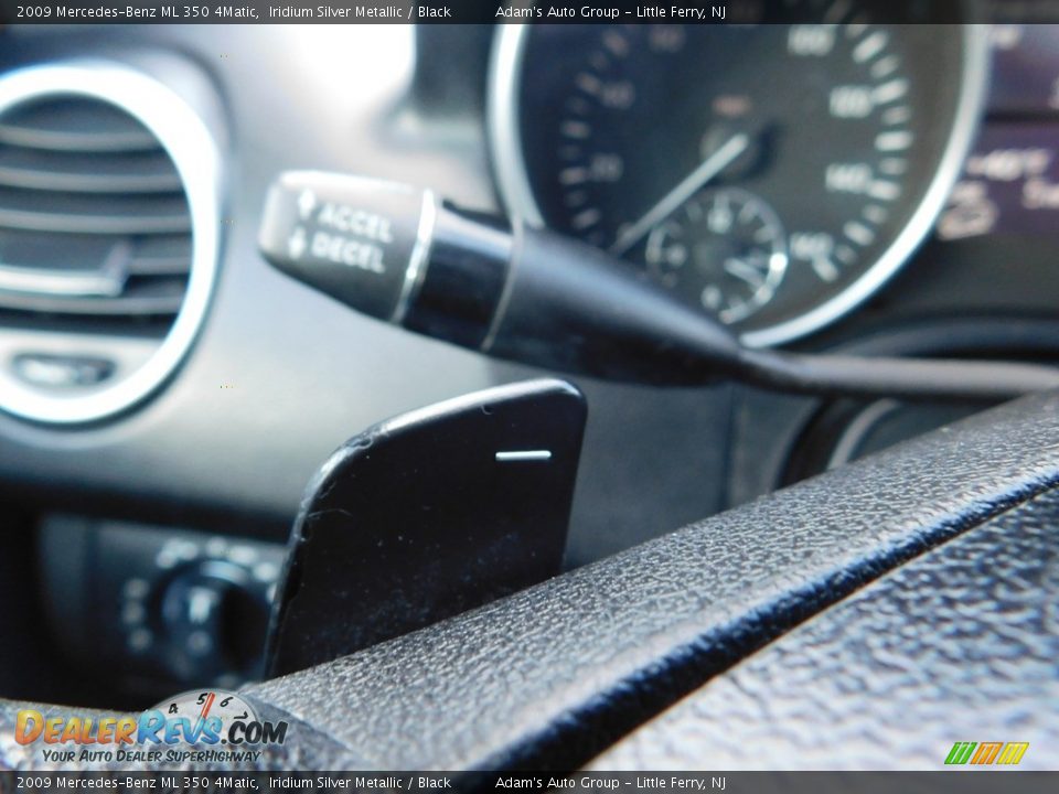 2009 Mercedes-Benz ML 350 4Matic Iridium Silver Metallic / Black Photo #31