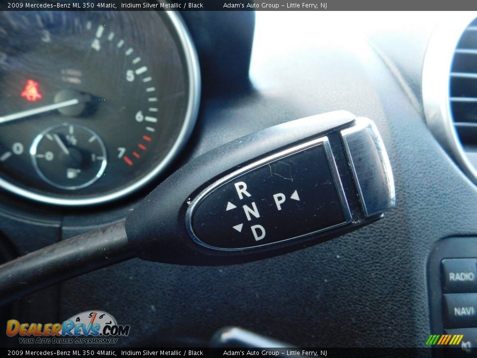 2009 Mercedes-Benz ML 350 4Matic Iridium Silver Metallic / Black Photo #32