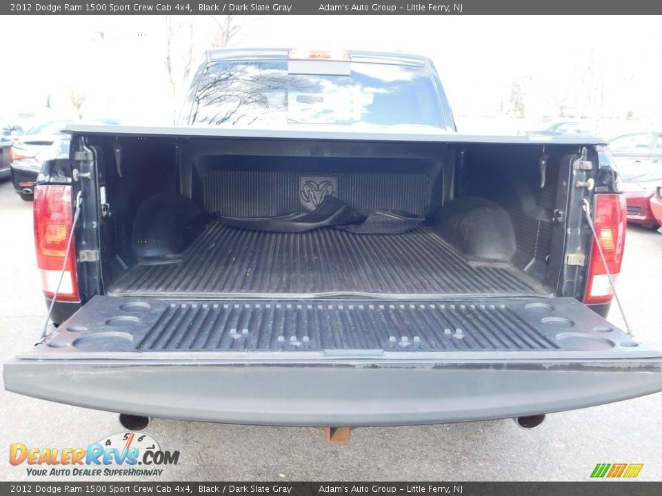 2012 Dodge Ram 1500 Sport Crew Cab 4x4 Black / Dark Slate Gray Photo #5
