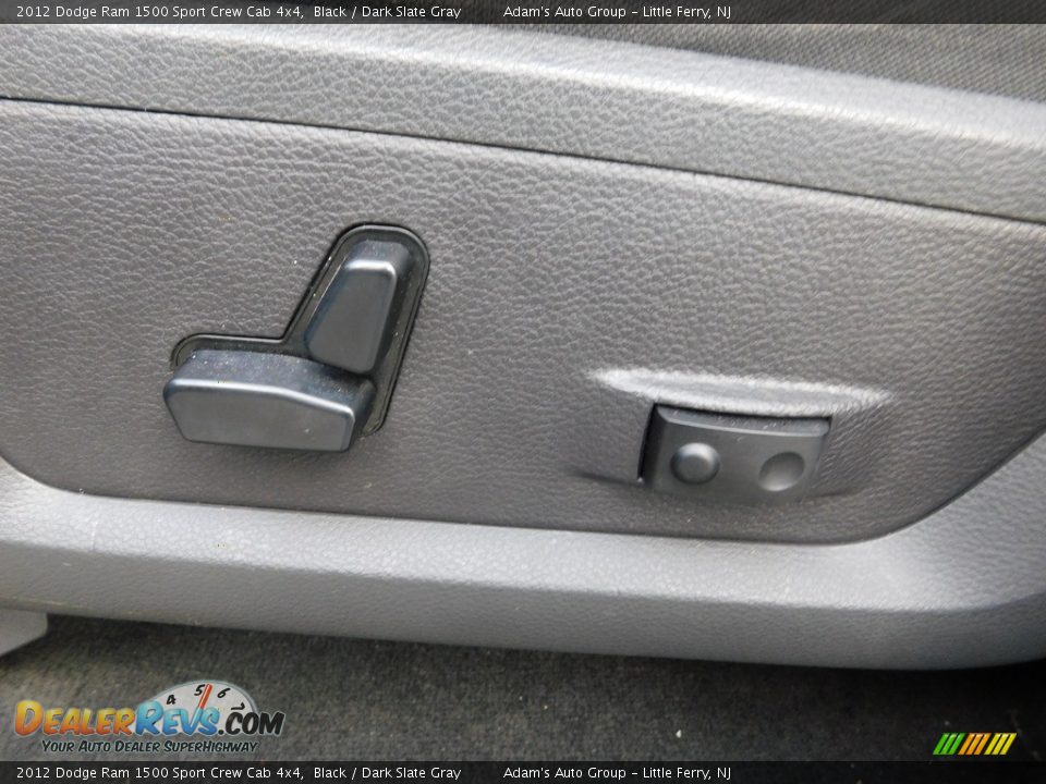 2012 Dodge Ram 1500 Sport Crew Cab 4x4 Black / Dark Slate Gray Photo #15