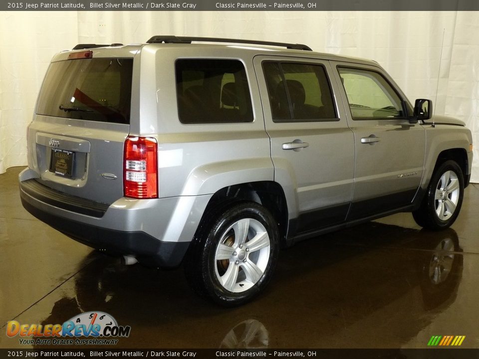 2015 Jeep Patriot Latitude Billet Silver Metallic / Dark Slate Gray Photo #2