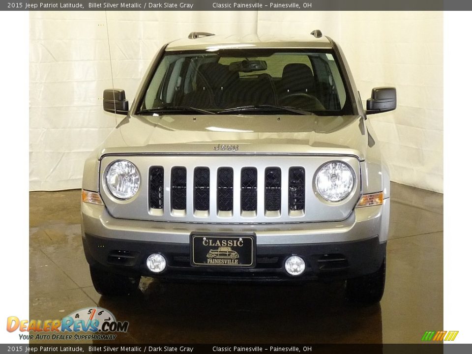 2015 Jeep Patriot Latitude Billet Silver Metallic / Dark Slate Gray Photo #4