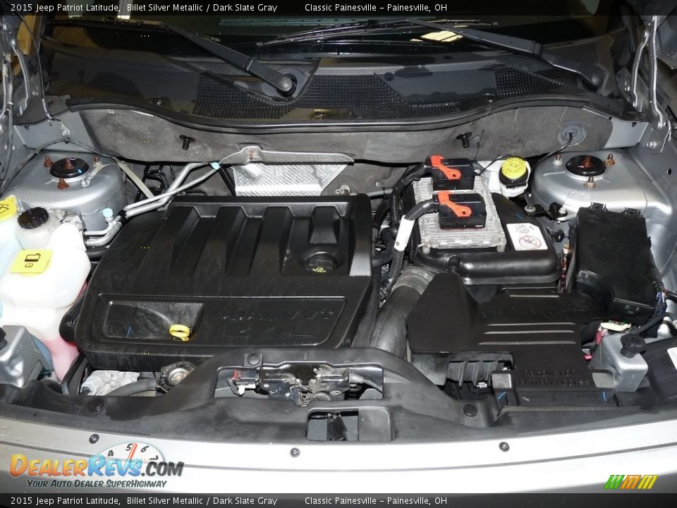 2015 Jeep Patriot Latitude Billet Silver Metallic / Dark Slate Gray Photo #5