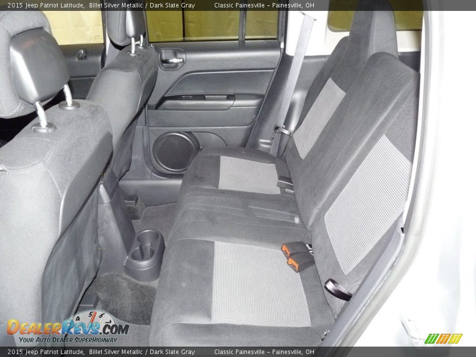 2015 Jeep Patriot Latitude Billet Silver Metallic / Dark Slate Gray Photo #7