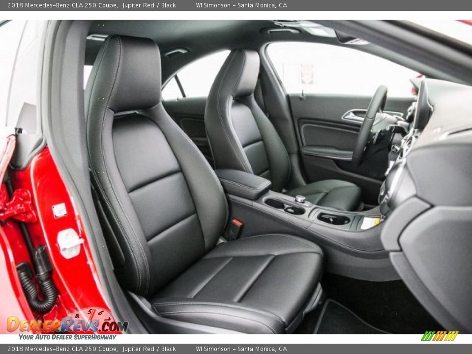 2018 Mercedes-Benz CLA 250 Coupe Jupiter Red / Black Photo #2