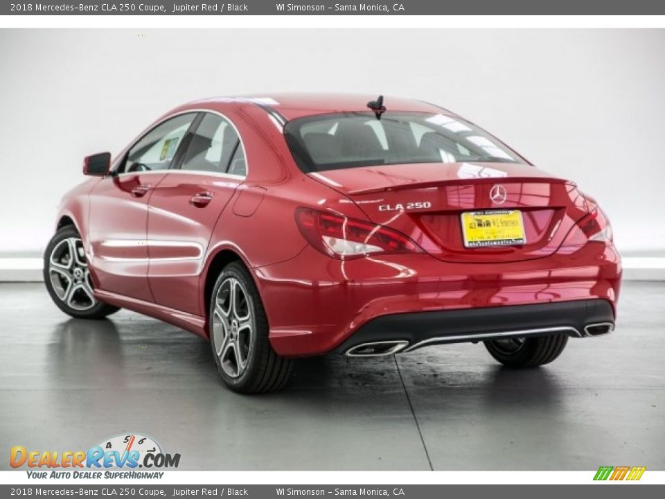 2018 Mercedes-Benz CLA 250 Coupe Jupiter Red / Black Photo #3