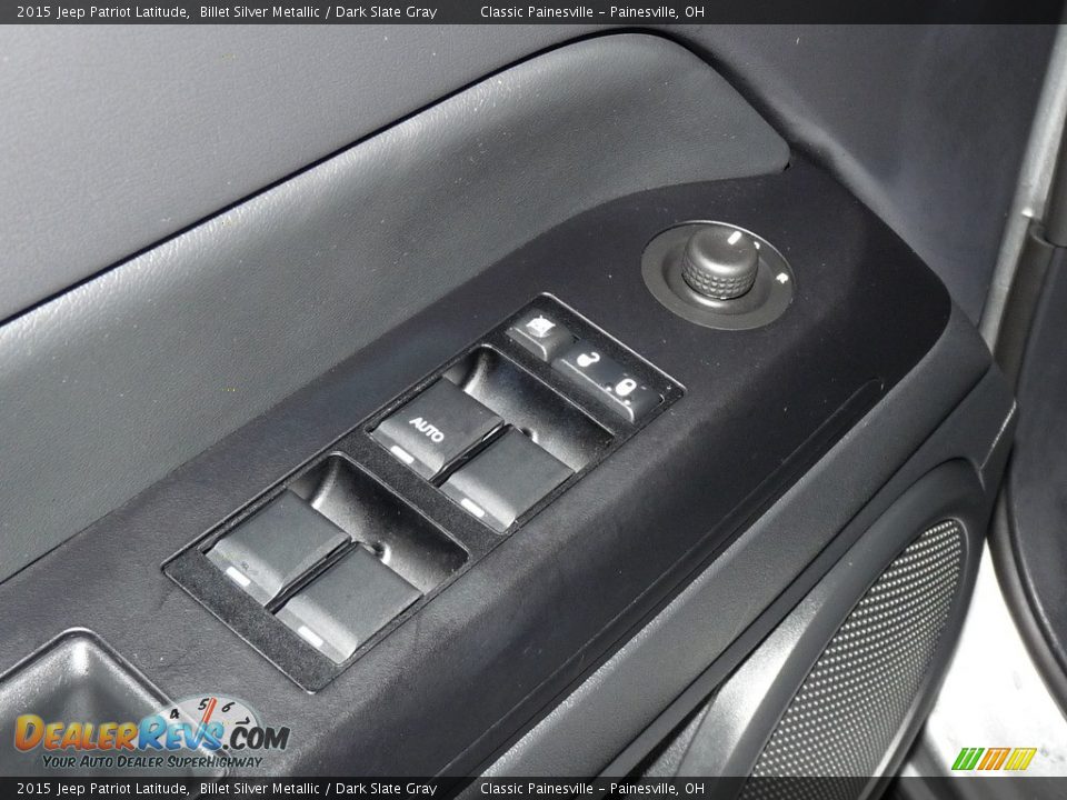 2015 Jeep Patriot Latitude Billet Silver Metallic / Dark Slate Gray Photo #9