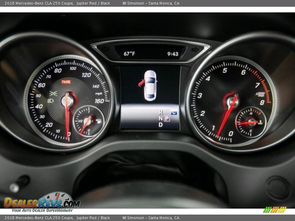 2018 Mercedes-Benz CLA 250 Coupe Jupiter Red / Black Photo #7